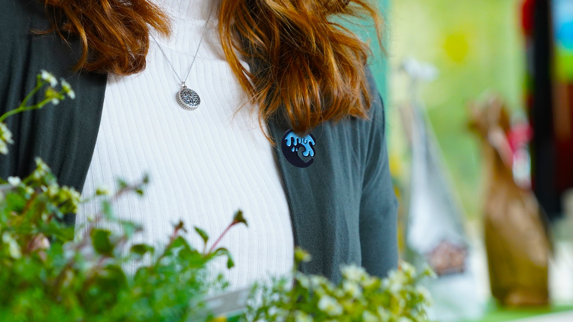 Mascha Alberts met Blauwe Druppel