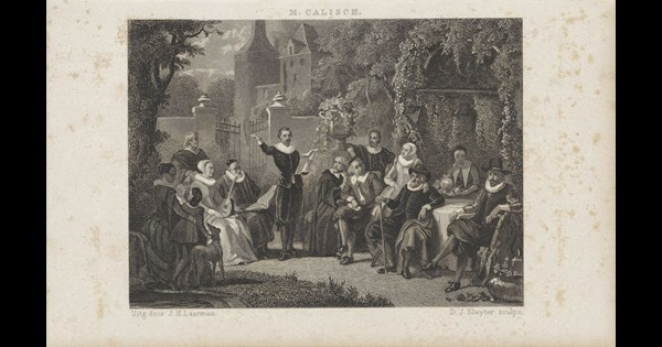 1609: P.C. Hooft op het Muiderslot | Waterschap AGV