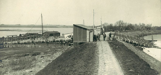 Noodgemaal Uitdam 1916