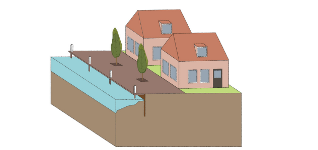 Amsteldijk West situatie 5 huidige situatie
